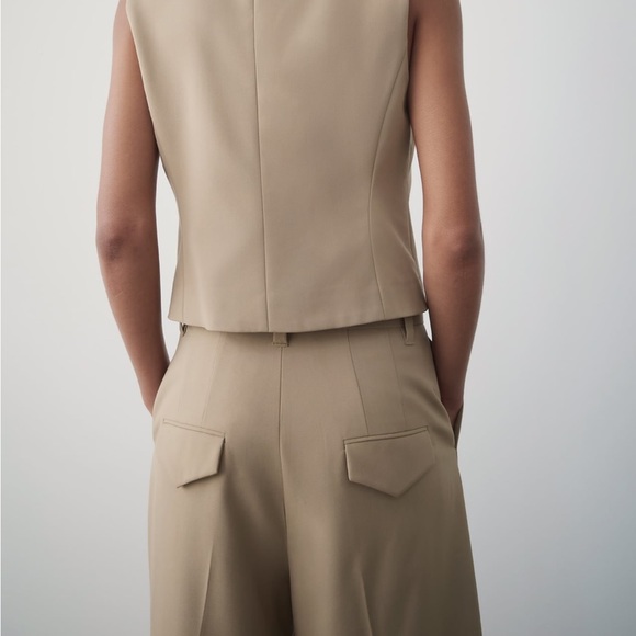 Zara pleated pants ZW collection - Picture 6 of 12